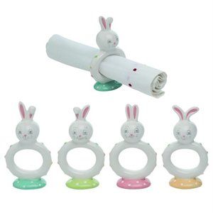 Johanna Parker Easter Dottie Napkin Rings - Set of 4 Napkin Rings